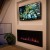 Napoleon Allure Phantom electric fireplace for mounting on the wall
