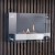 Black Wall Mounted Fireplace