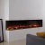 British Fires New Forest 2400 extra-wide built-in electric fireplace with panoramic flame view