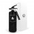 Stylish black fire extinguisher 2 kg classic model