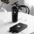 Stylish black fire extinguisher 2 kg classic model