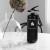Stylish black fire extinguisher 2 kg classic model