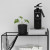 Stylish black fire extinguisher 2 kg classic model