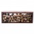 Wood Storage Bench in Corten Steel