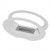 Oval - Tabletop bio fireplace