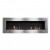 Murus 1600 Wall-mounted  Bioethanol Fireplace - Brushed Steel Finish
