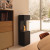 Planika Arcticon Black - Free-standing remote controlled Burning Ethanol Vapors bioethanol fireplace