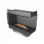 Planika Forma Right Corner Fireplace with Prime Fire Burner