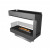 Planika Forma Room Divider Built in Bioethanol Fireplace with Prime Fire Burner