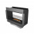 Planika Forma 2-sided Tunnel Built in Bioethanol Fireplace with Prime Fire Burner