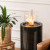 Planika Mandala Round Freestanding Bioethanol Fireplace