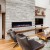 Premier Slim Electric Wall Fireplace - Black