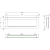 Aflamo Pride 166 cm wall-mounted electric fireplace with LED flames