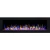 Aflamo Pride 178 cm wall-mounted electric fireplace with LED flame display