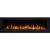 Aflamo Pride 178 cm wall-mounted electric fireplace with LED flame display