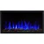 Premier Slim Electric Fireplace - Black