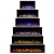 Aflamo Pride Slim 115 cm black wall-mounted electric fireplace