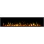 Aflamo Pride Slim 183 cm black wall-mounted electric fireplace