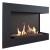 Corner bio fireplace 70 cm
