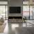 Aflamo Royal 126 cm wall-mounted electric fireplace with LED flame and black glass