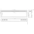 Aflamo Royal 165 cm wall-mounted electric fireplace with black glass and LED flame