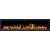 Royal 72 inch wall-mounted electric fireplace with LED flames and decorative crystals/logs