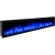 Royal 100 inch wall-mounted electric fireplace with LED flames and decorative crystals/logs