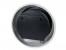 White Round Bio Ethanol Fireplace for Wall Mounting