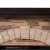 ScandiFlames Eira freestanding electric fireplace with stone mantel, brown finish