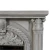 ScandiFlames Embla freestanding electric fireplace with ornate polystone frame and Eldur 23" insert
