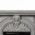 ScandiFlames Embla freestanding electric fireplace with ornate polystone frame and Eldur 23" insert