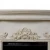 Ymir Electric Fireplace in grey polystone 