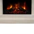 Ymir Electric Fireplace in grey polystone 