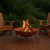 Tulsa corten steel firepit