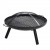 Firebowl Dubail with grate and mesh