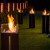 Tall Outdoor Bio Fireplace