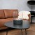 Southwark Black - Round tabletop Bioethanol fireplace