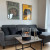Southwark Black - Round tabletop Bioethanol fireplace