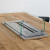 Steel frame with glass for 600 mm braender