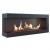 Corner bio fireplace 120 cm (left)