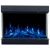 Aflamo Superb 3D 103.2 cm black 3-sided inset electric fireplace