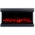 Aflamo Superb 3D 120 cm black 3-sided inset electric fireplace