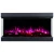 Aflamo Superb 3D 140 black 3-sided inset electric fireplace