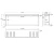 Aflamo Superb 60 black 3-sided inset electric fireplace