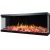 Aflamo Superb 60 black 3-sided inset electric fireplace