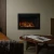 British Fires Ashlett Insert Black Edition built-in electric fireplace with Deluxe Real Logs