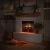 TAGU PowerFlame 2 Electric Fireplace Insert – 1-Sided insert with remote or wi-fi control