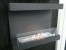 Dakota - Black three sided bioethanol fireplace 90 cm wide
