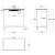 Aflamo Tower 3D 61 cm black 3-sided freestanding electric fireplace