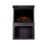 Aflamo Tower + Stand 71 cm black 3-sided freestanding electric fireplace